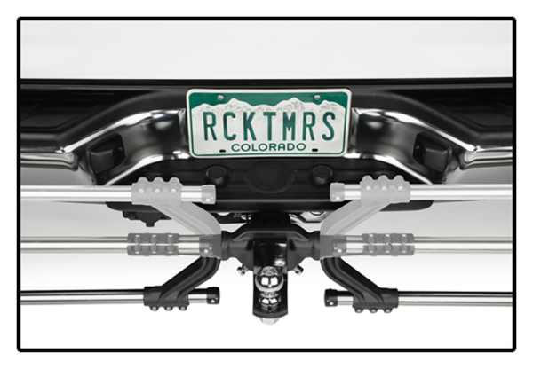 Rock Tamers Rock Screen: 850 mm wide. Includes one set of hardware.