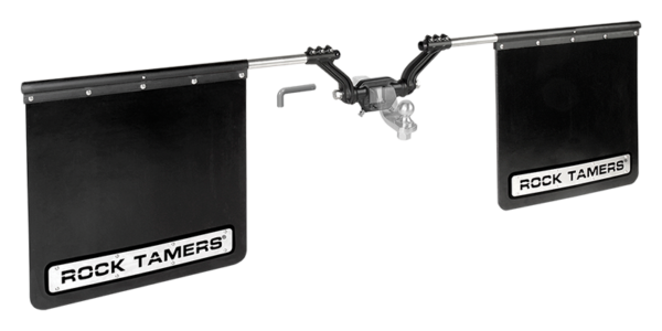 Rock Tamers Rock Screen: 850 mm wide. Includes one set of hardware.