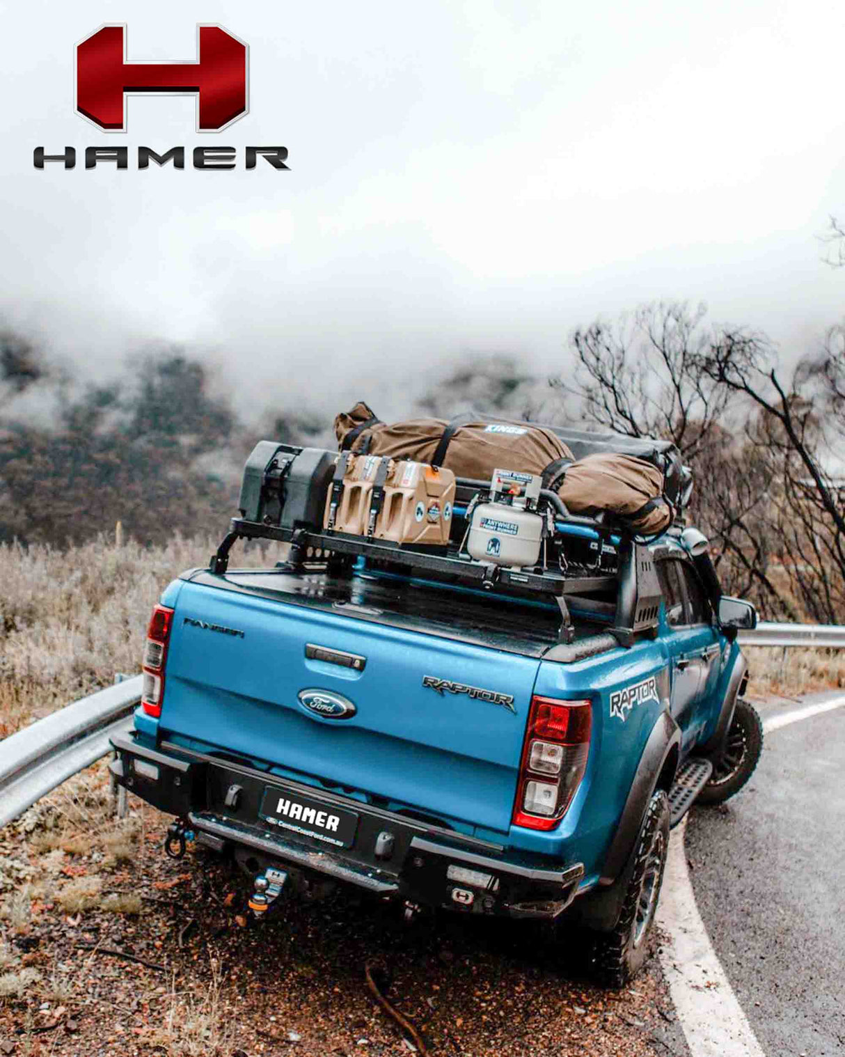 M-Series rear bar for Ford Ranger Raptor (2018 – 2022)