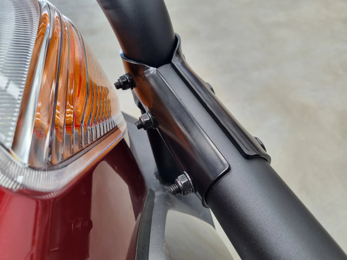 Rock Sliders with Scrub Rails, suitable for Single Cab Toyota Land Cruiser 79, 2017 to 2022