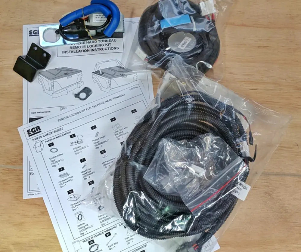 EGR Hard Lid Remote Locking Kit