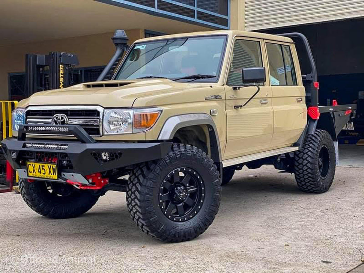 Predator Bull bar, Suitable for Toyota Land Cruiser 76, 78, 79 Series, 2007-2023