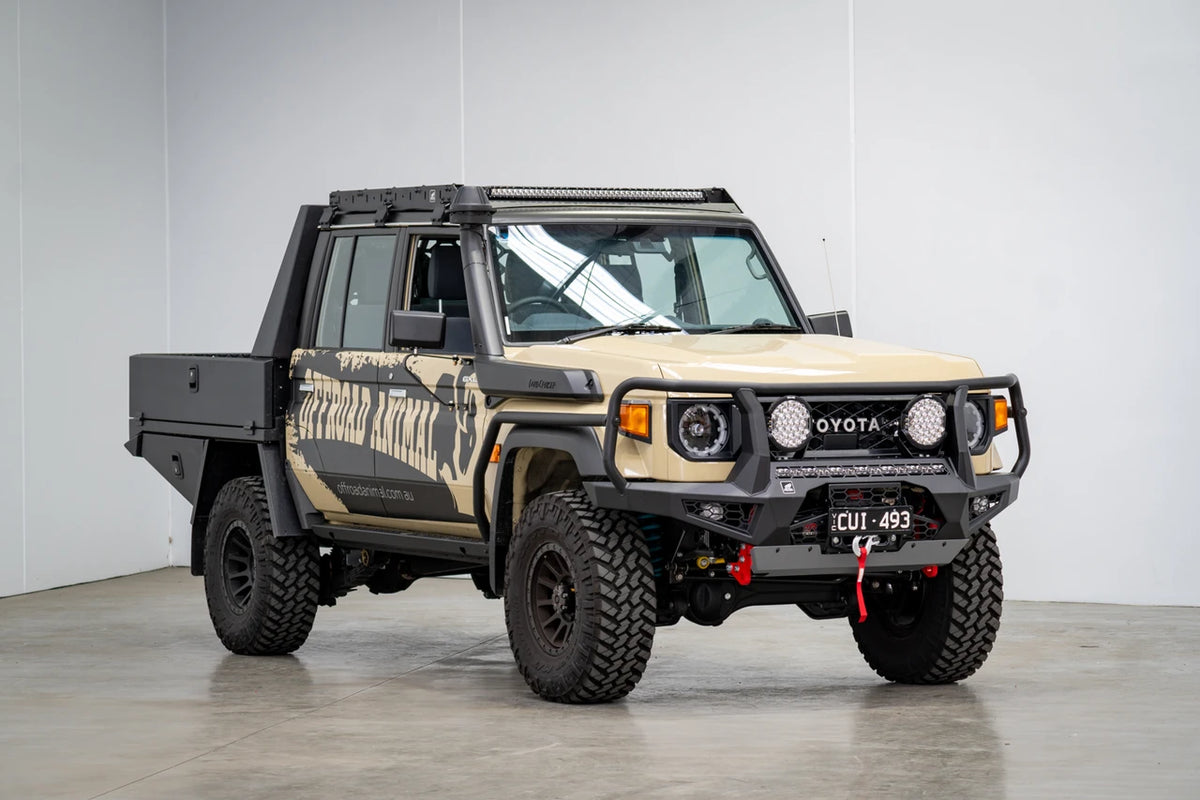 Scrub Rails, suitable for Facelift Toyota Land Cruiser 79 Dual Cab, 2024 to current (DOES NOT INLCLUDE ROCK SLIDERS)
