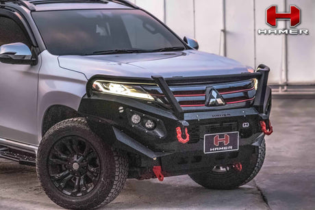 King series Plus bull bar for Mitsubishi Pajero Sport QF ( 2020 ā Present )