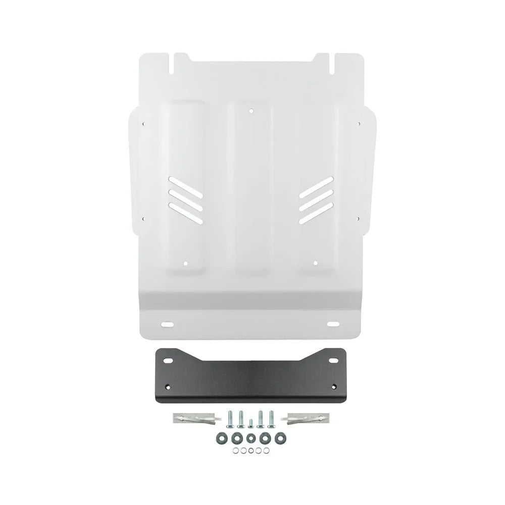 6mm Aluminium Transmission Bash Plate – Mitsubishi Triton (2015–2023) / Pajero Sport (2015–Present)