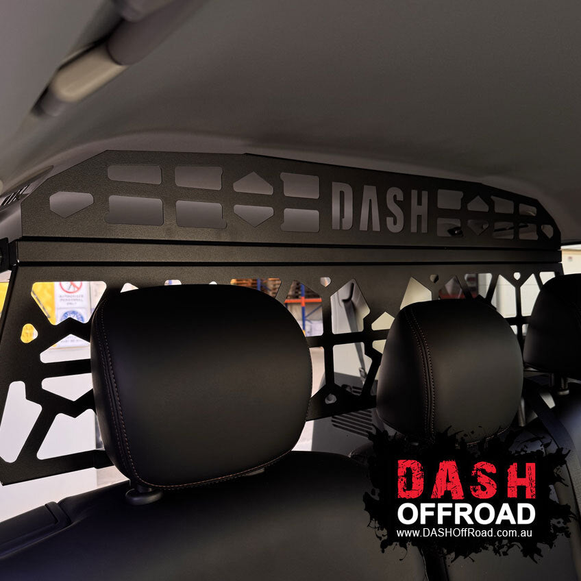 DASH Soft luggage shelf with integrated light