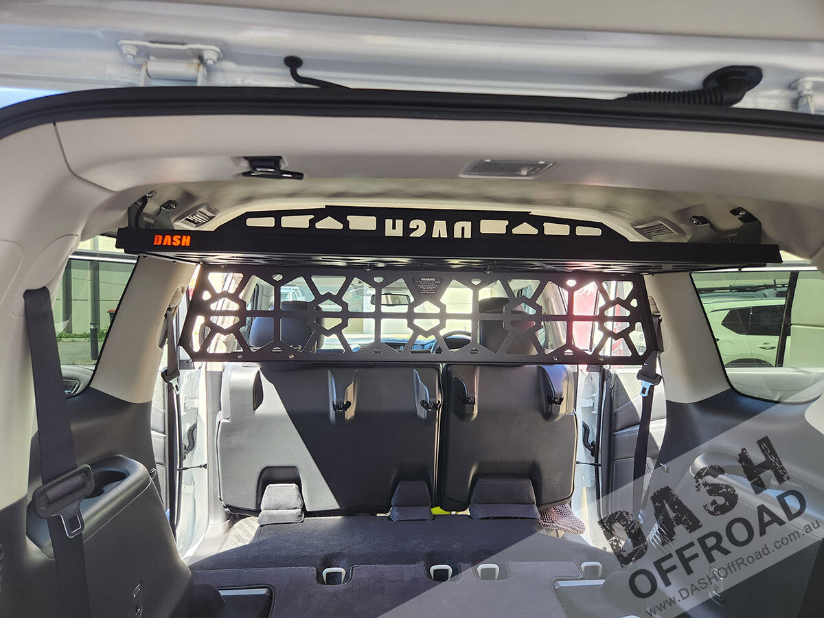 DASH Soft luggage shelf with integrated light