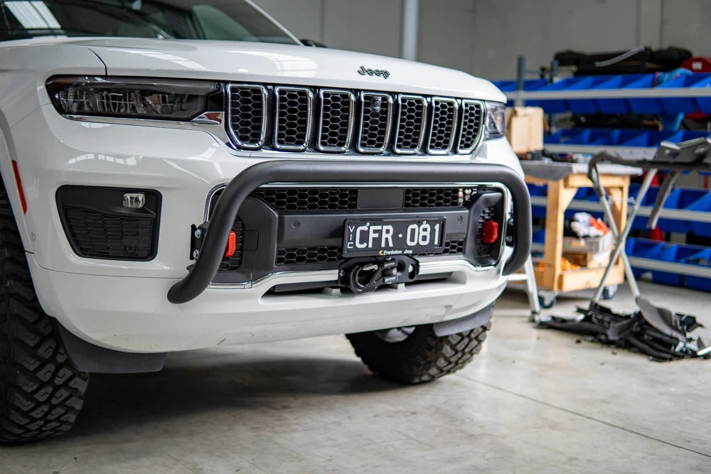 Round Nudge bar to suit Jeep Grand Cherokee L and WL 2022 to current Overland Only