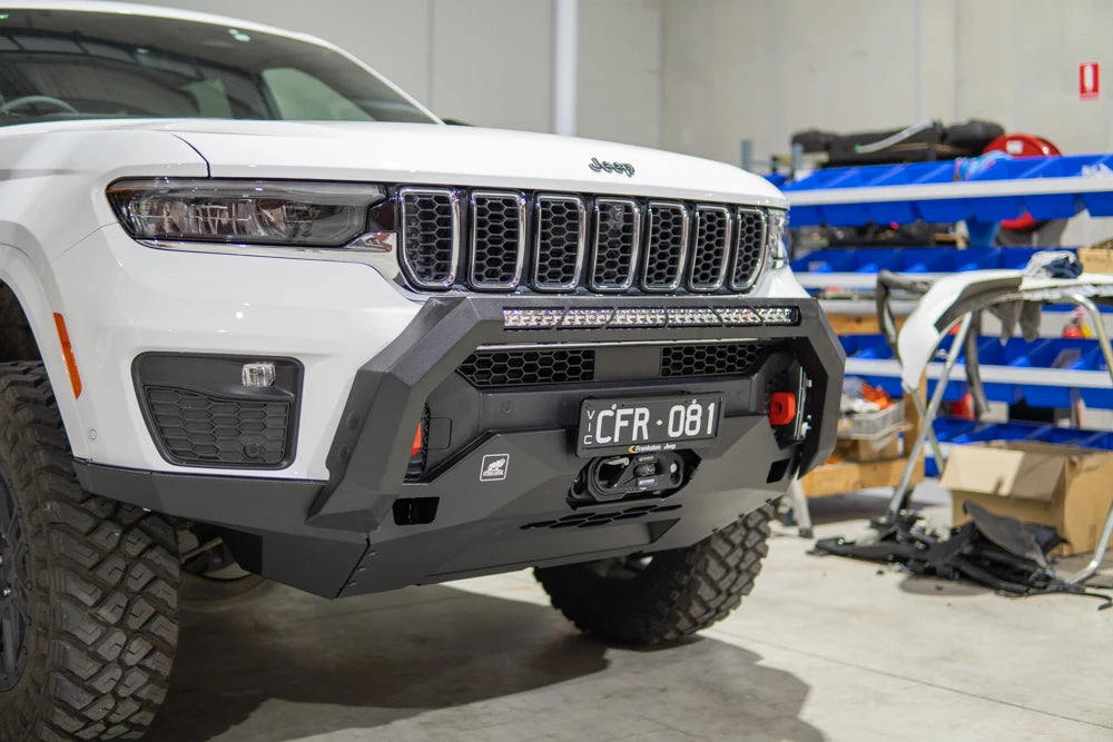 Pre Runner, Steel front bumper WL and L Grand Cherokee 2022 to current Overland Only