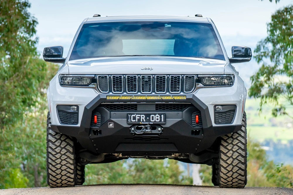Pre Runner, Steel front bumper WL and L Grand Cherokee 2022 to current Overland Only