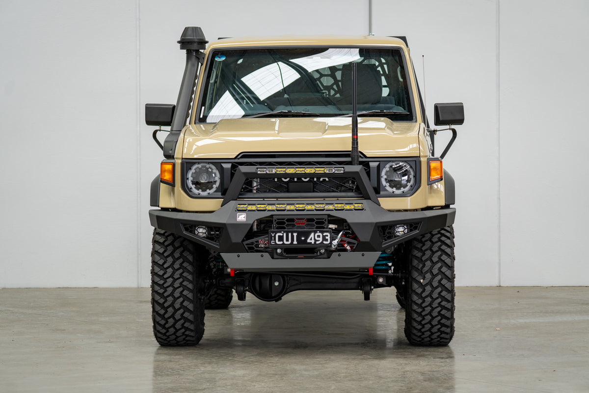 Predator Bull bar, Suitable for Toyota Land Cruiser (facelift) 76, 78, 79 Dual Cab, 2024 on