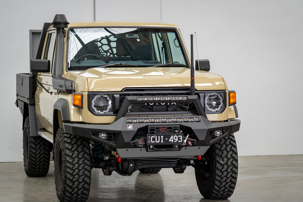 Predator Bull bar, Suitable for Toyota Land Cruiser (facelift) 76, 78, 79 Dual Cab, 2024 on