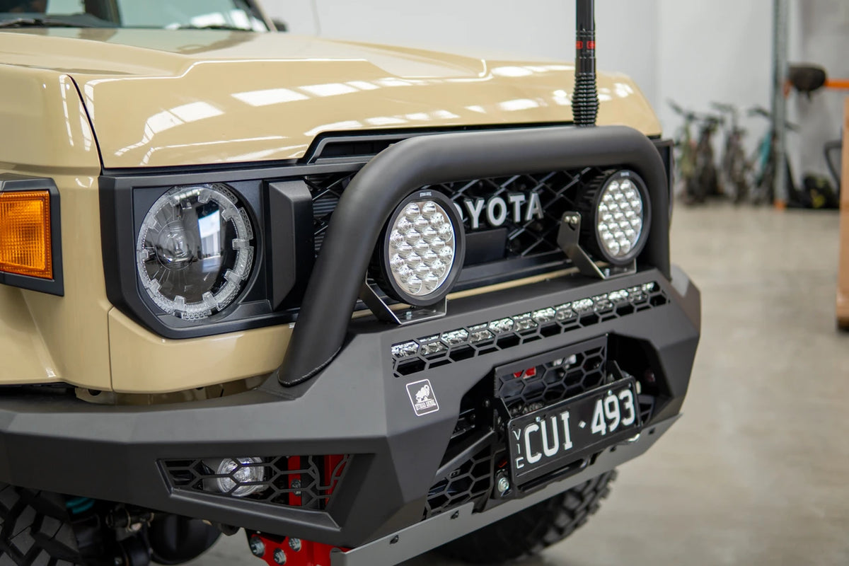 Predator Bull bar, Suitable for Toyota Land Cruiser (facelift) 76, 78, 79 Dual Cab, 2024 on