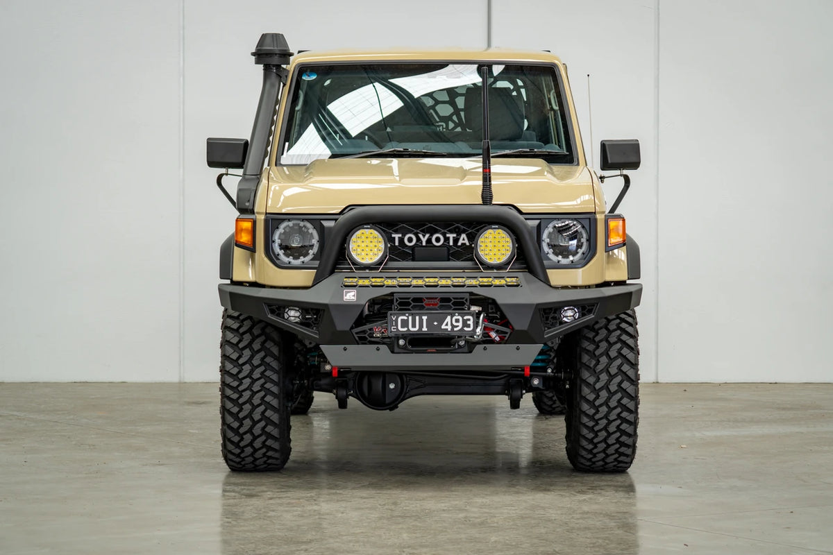 Predator Bull bar, Suitable for Toyota Land Cruiser (facelift) 76, 78, 79 Dual Cab, 2024 on