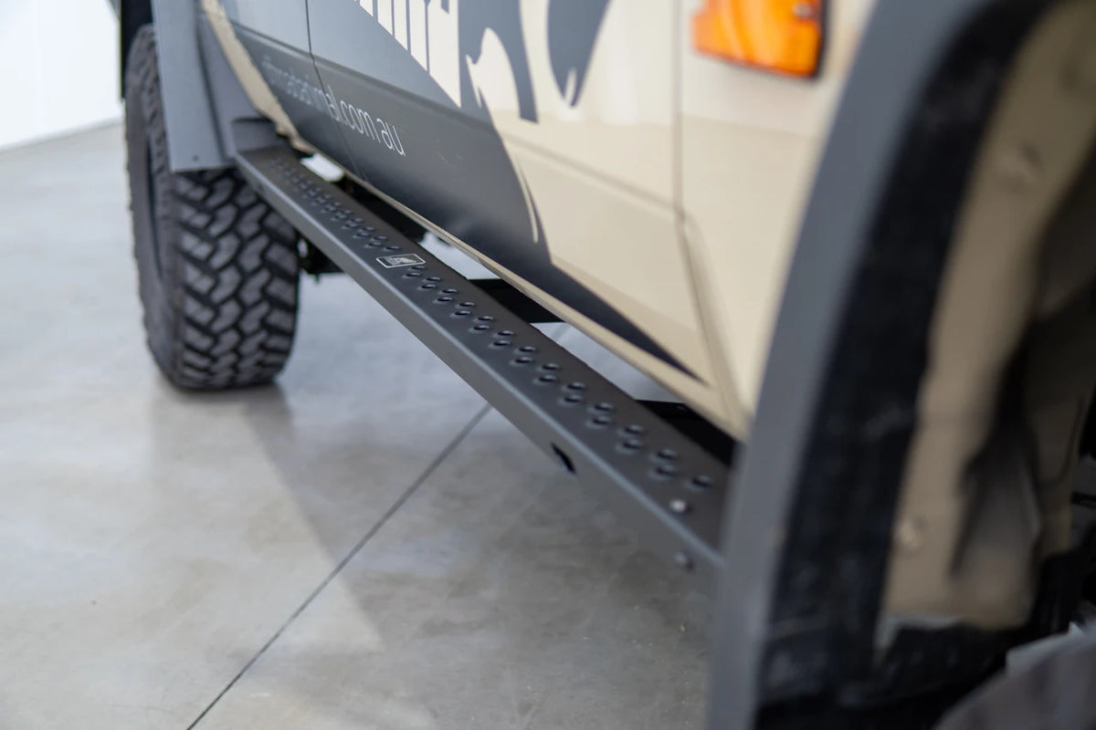 Rock Sliders Welded Assembly, suitable for Toyota Land Cruiser 79 Series, 2007 To current