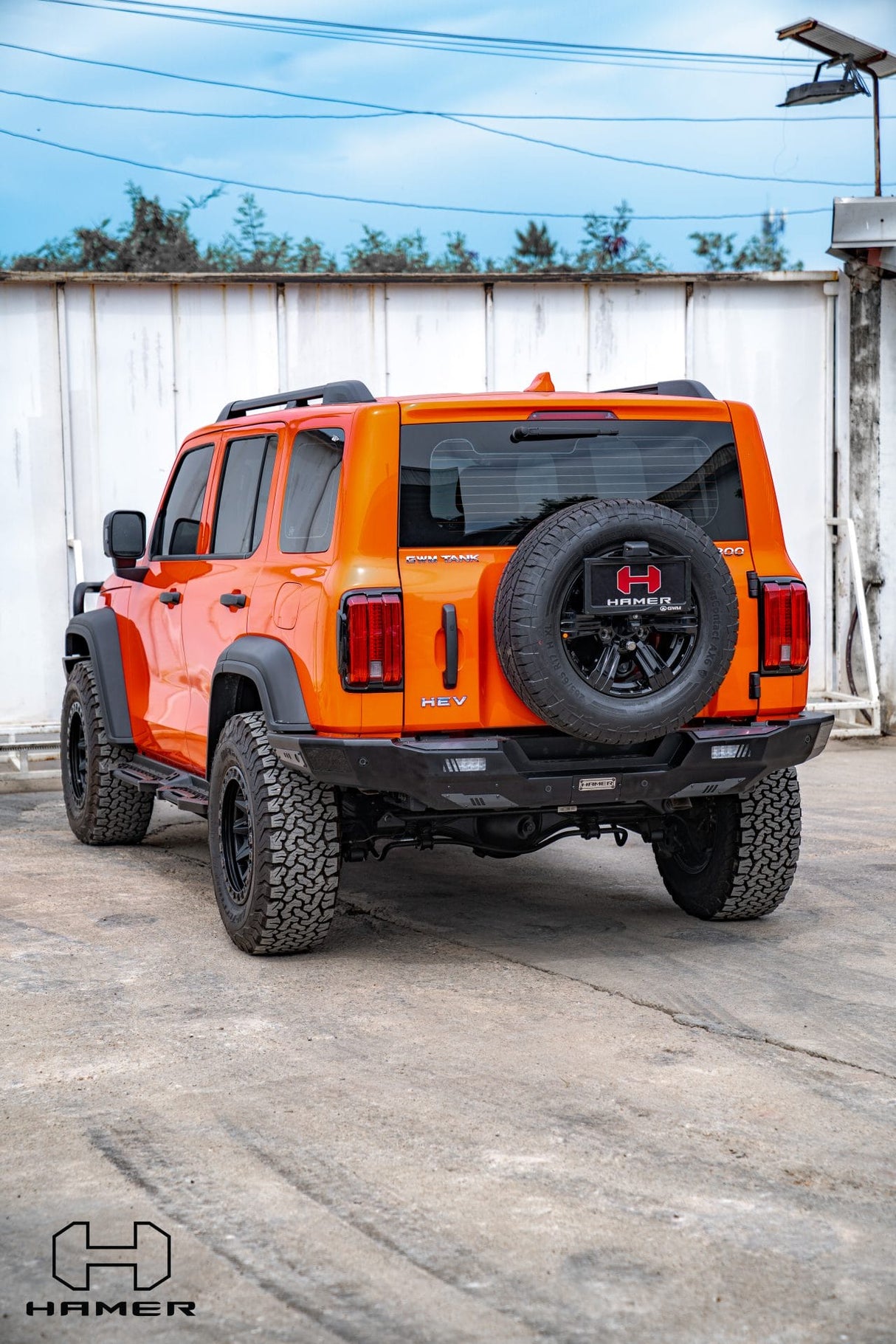 Night Hawk rear bar for GWM Tank 300 (2023 – Present)