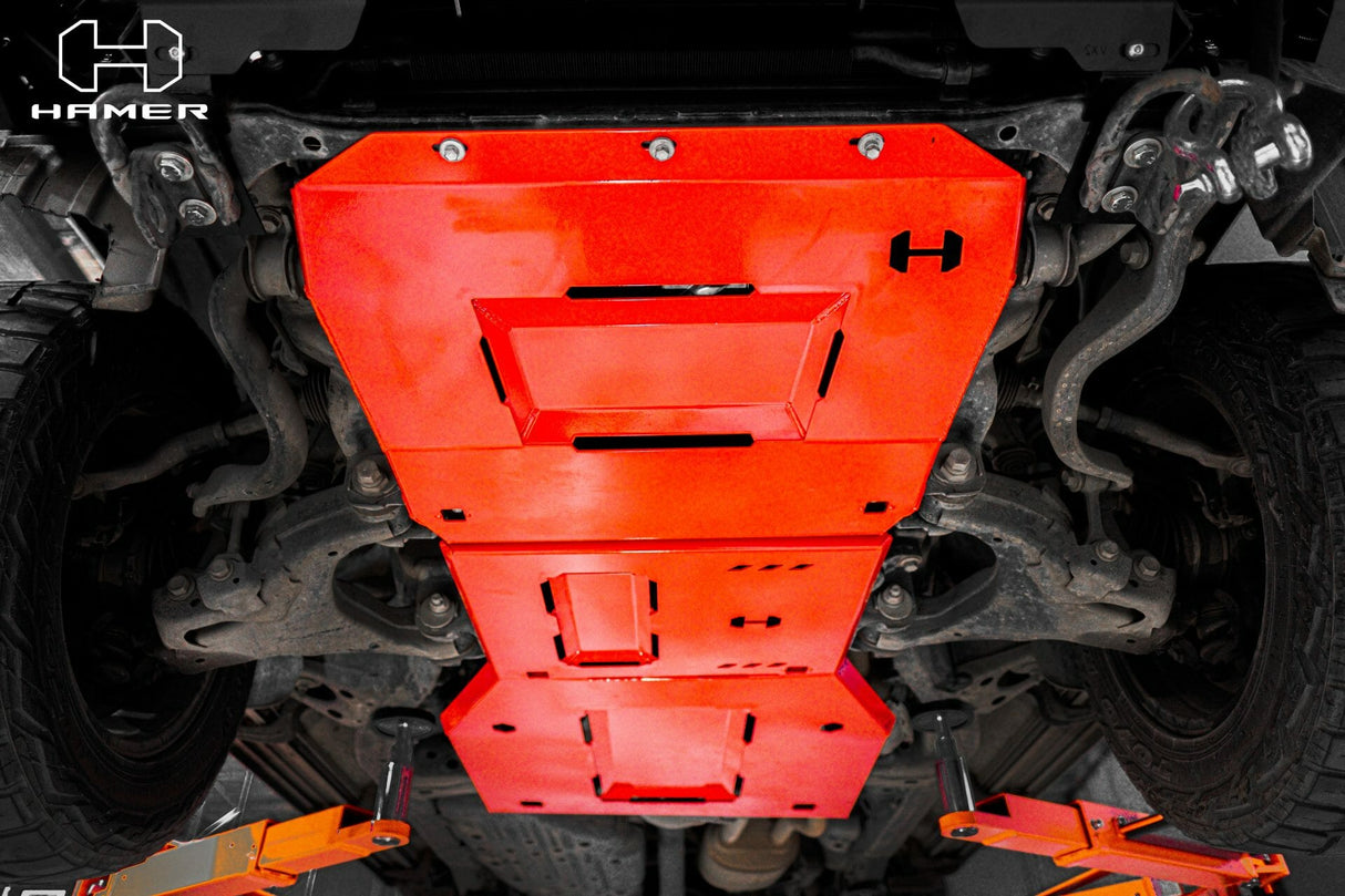 3 Piece under protection plate for Toyota Landcruiser 200 Series (2015 – 2021)