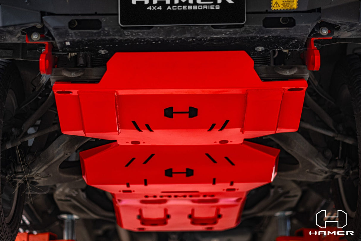 3 Piece under protection plate for LDV T60 (2022 – Present)