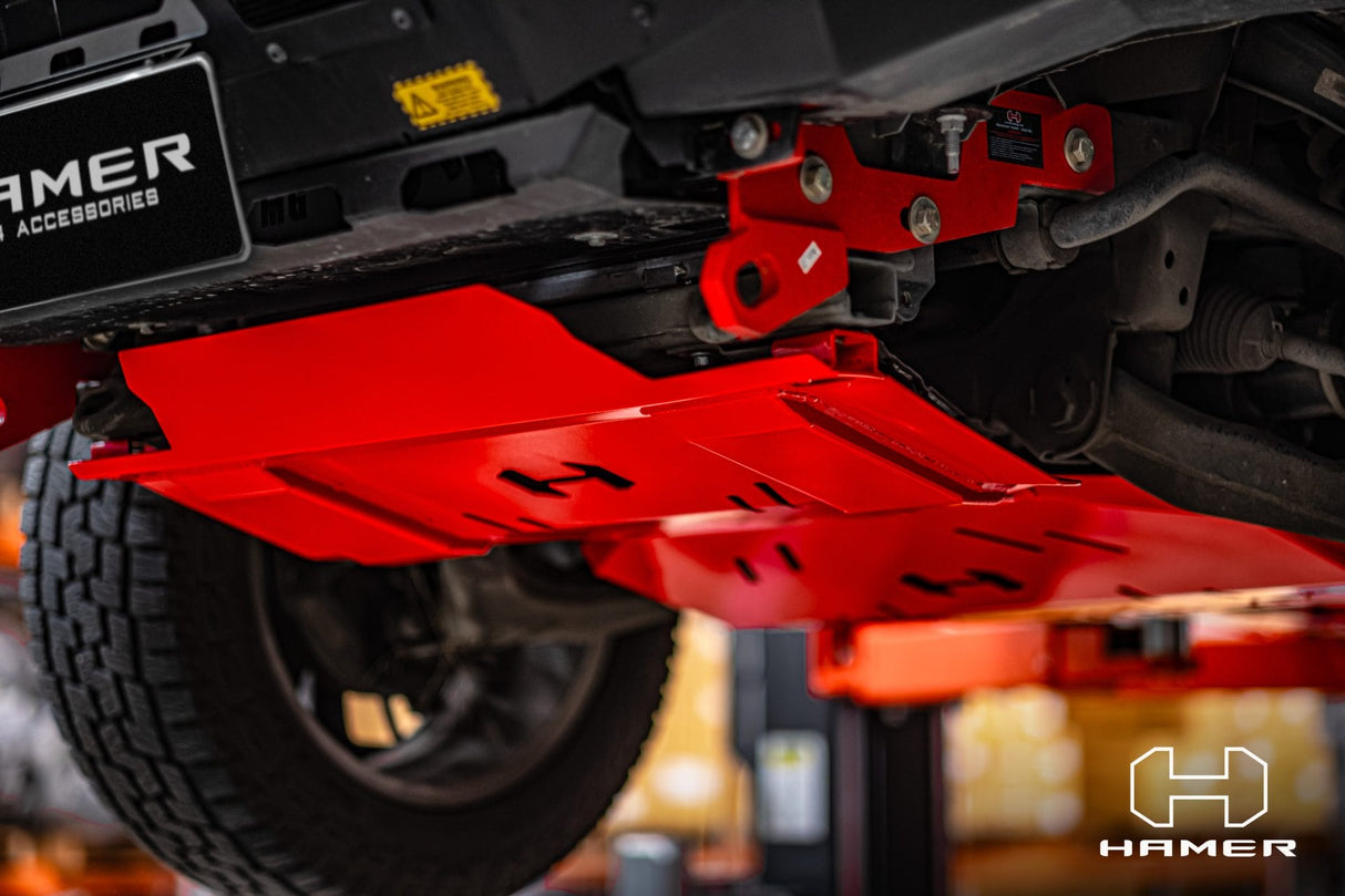 3 Piece under protection plate for LDV T60 (2017 – 2021)