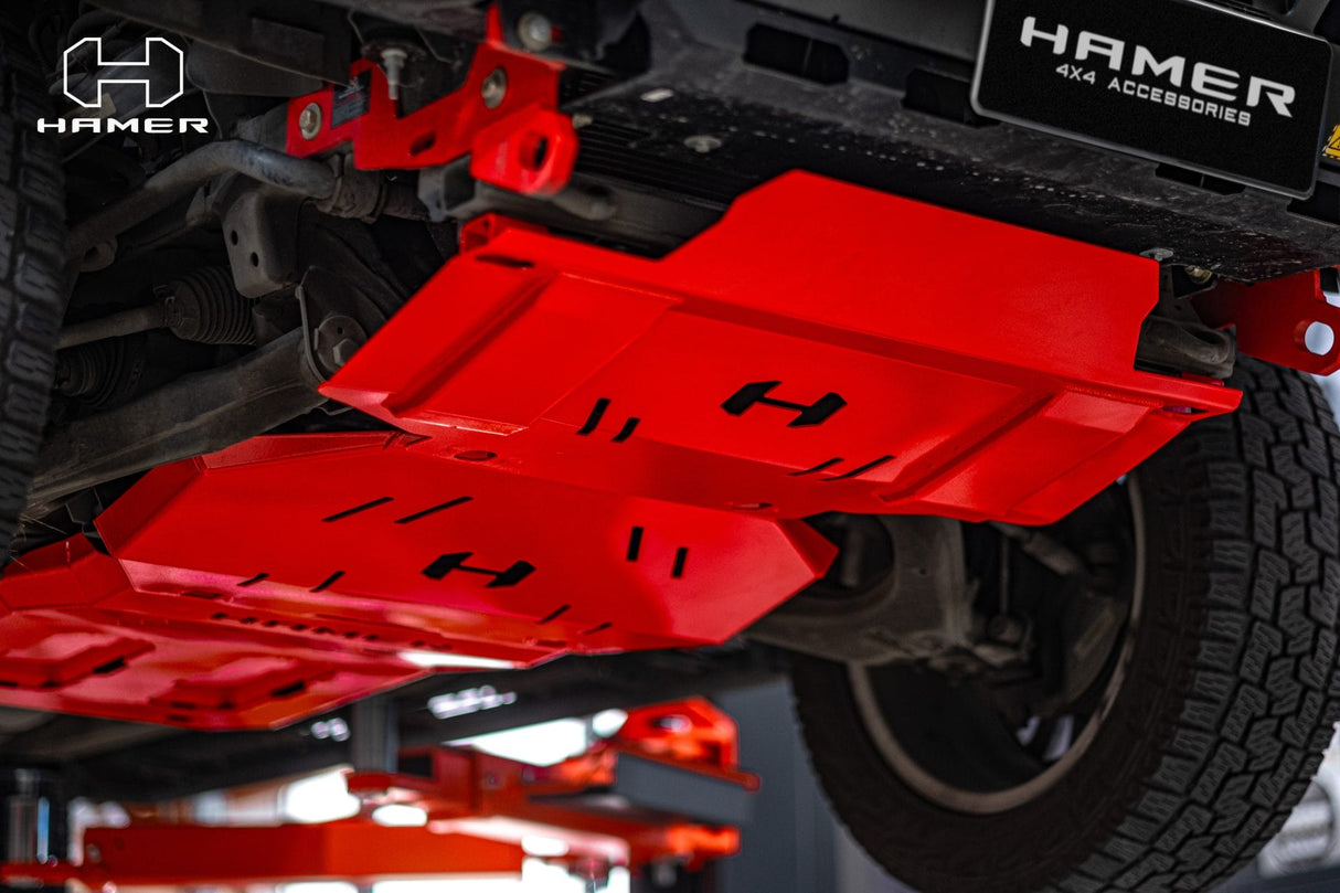 3 Piece under protection plate for LDV T60 (2017 – 2021)