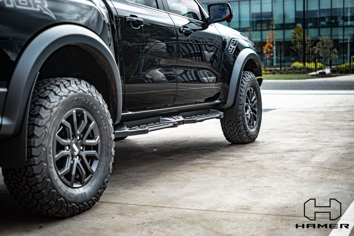 SHADOW SIDE STEPS – FORD RANGER RAPTOR (2022 – PRESENT)