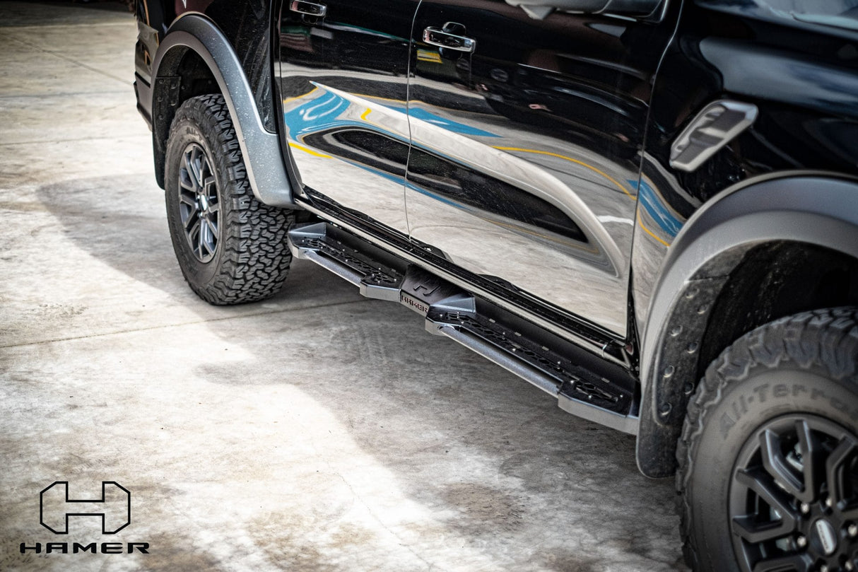 SHADOW SIDE STEPS – FORD RANGER RAPTOR (2022 – PRESENT)