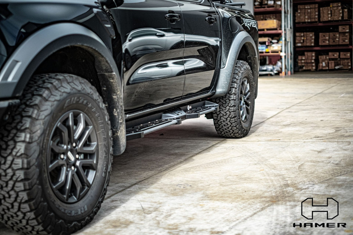 SHADOW SIDE STEPS – FORD RANGER RAPTOR (2022 – PRESENT)