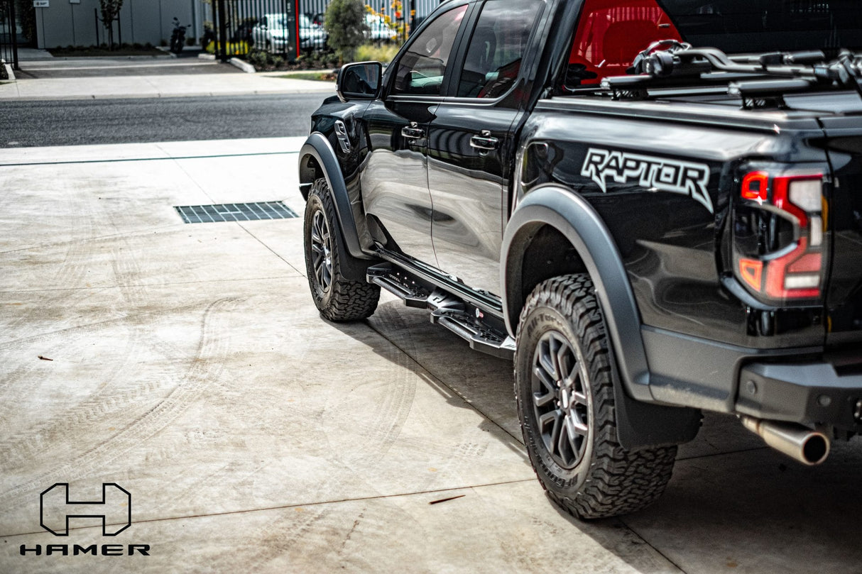 SHADOW SIDE STEPS – FORD RANGER RAPTOR (2022 – PRESENT)