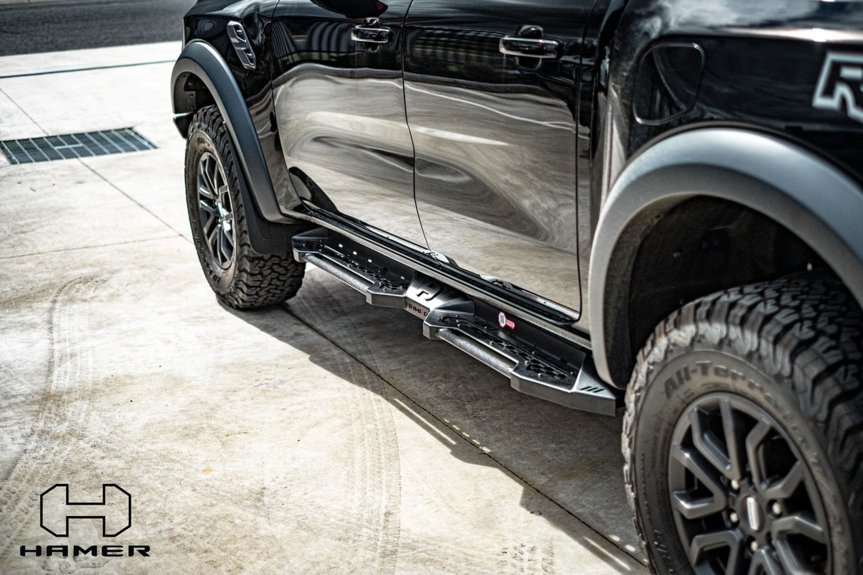 SHADOW SIDE STEPS – FORD RANGER RAPTOR (2022 – PRESENT)