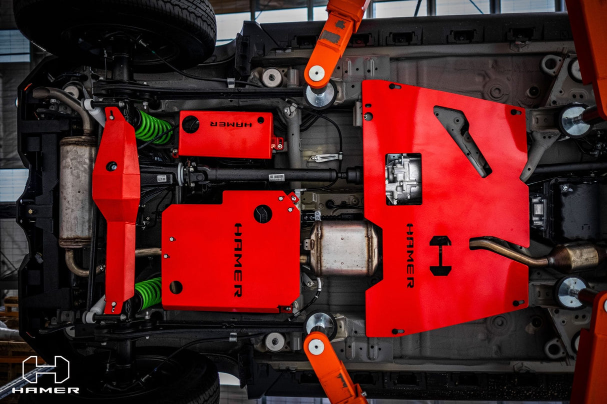 5 Piece under protection plate for Suzuki Jimny JB74W (2018 – Present)