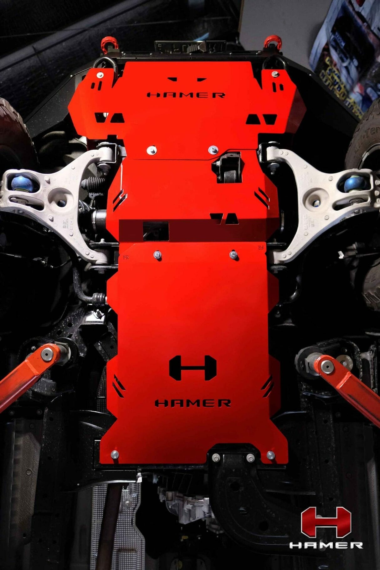 3 Piece under protection plate for Ford Ranger Raptor (2018 – 2022)