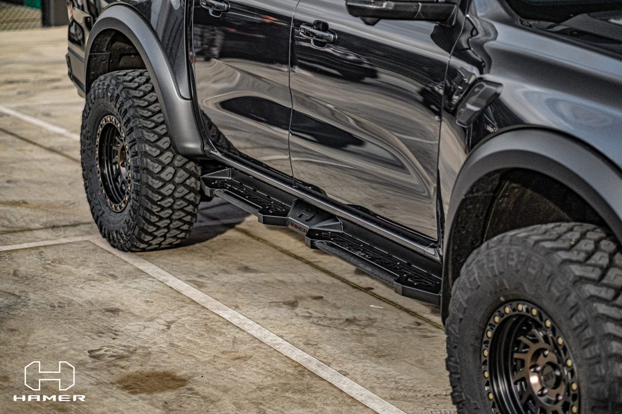SHADOW SIDE STEPS – FORD RANGER RAPTOR (2022 – PRESENT)