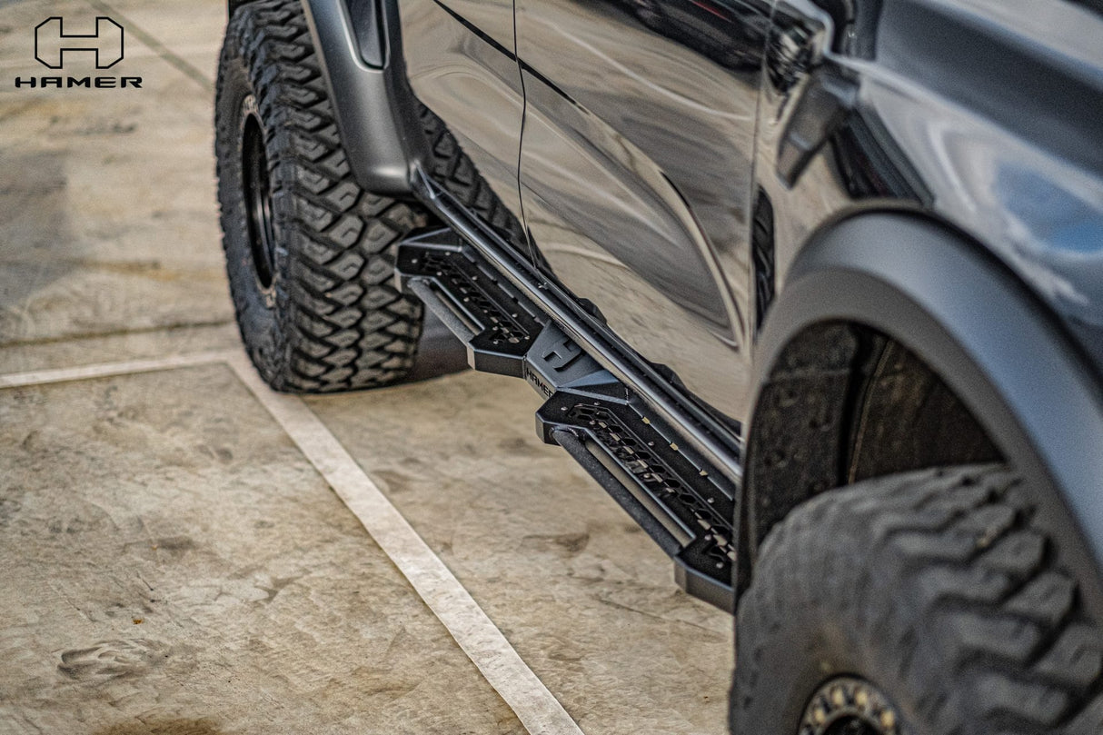 SHADOW SIDE STEPS – FORD RANGER RAPTOR (2022 – PRESENT)