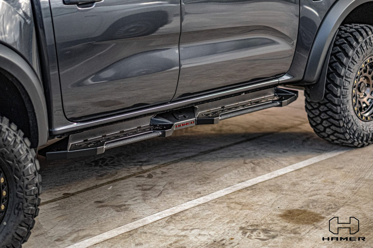 SHADOW SIDE STEPS – FORD RANGER RAPTOR (2022 – PRESENT)