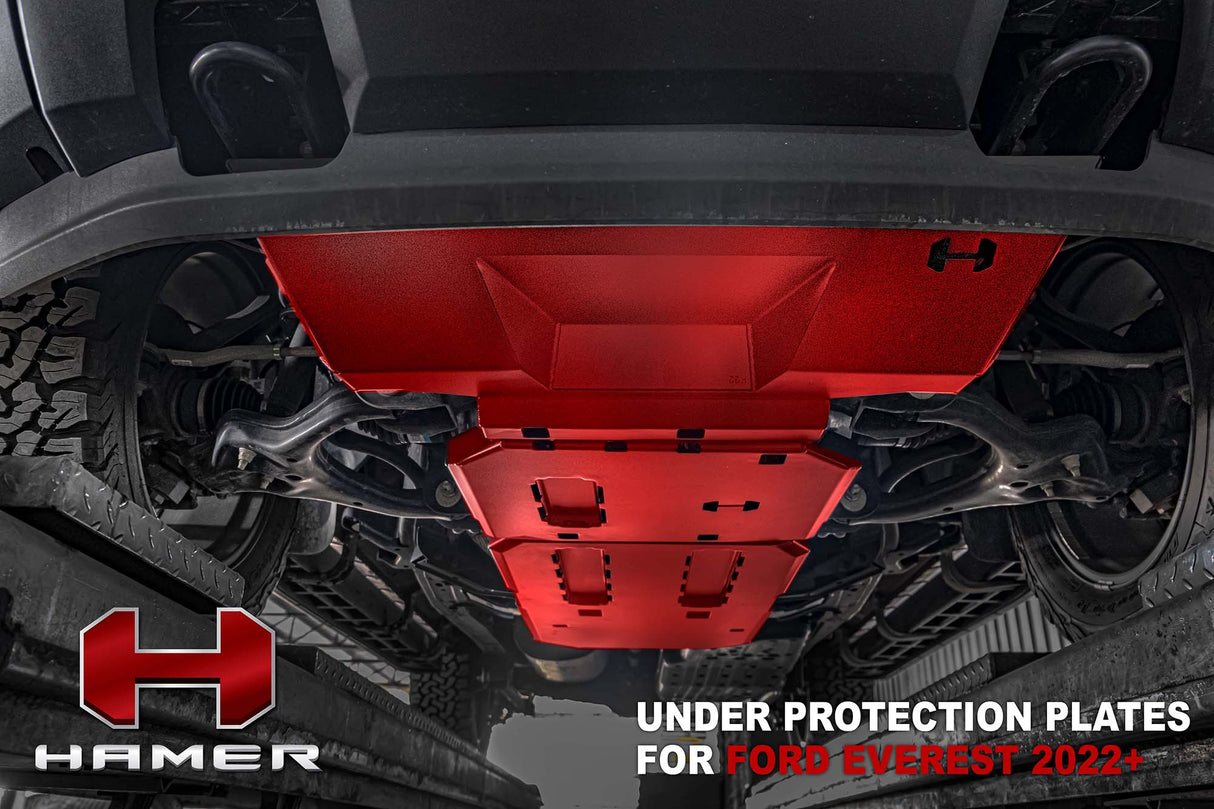 3 Piece under protection plate for Ford Everest ( 2022 – Present )