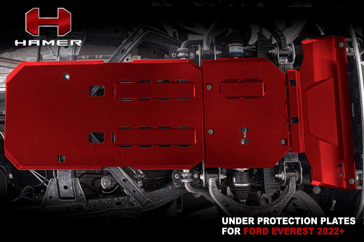 3 Piece under protection plate for Ford Everest ( 2022 – Present )