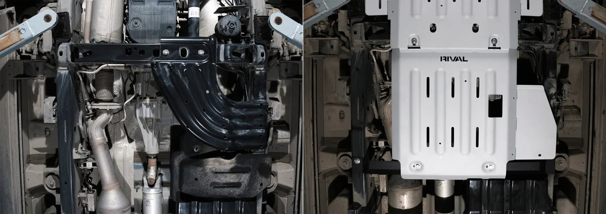 Dodge RAM / TRX (2018-Present) 4x4 Transfer Case Bash Plate (V-3.0D)– Aluminium