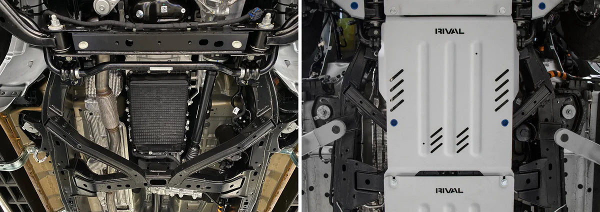 Aluminium Transmission Bash Plate Ford Ranger Next Gen / Everest Next Gen / Raptor Next Gen / Amarok (2023–Present)