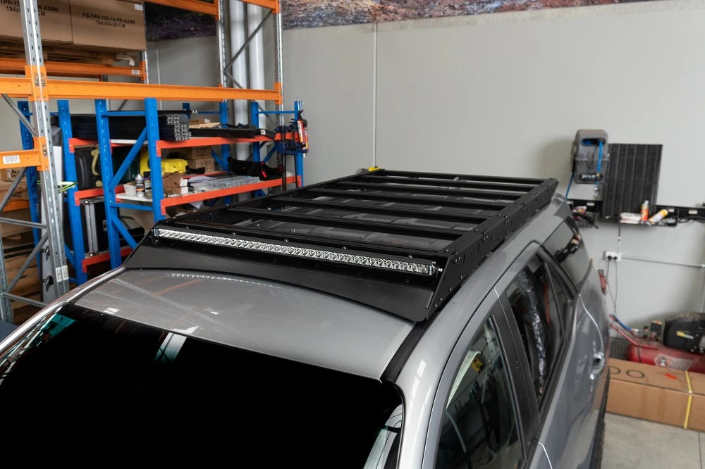 Toyota Fortuner Scout Rack - Light Bar Wind Deflector Kit