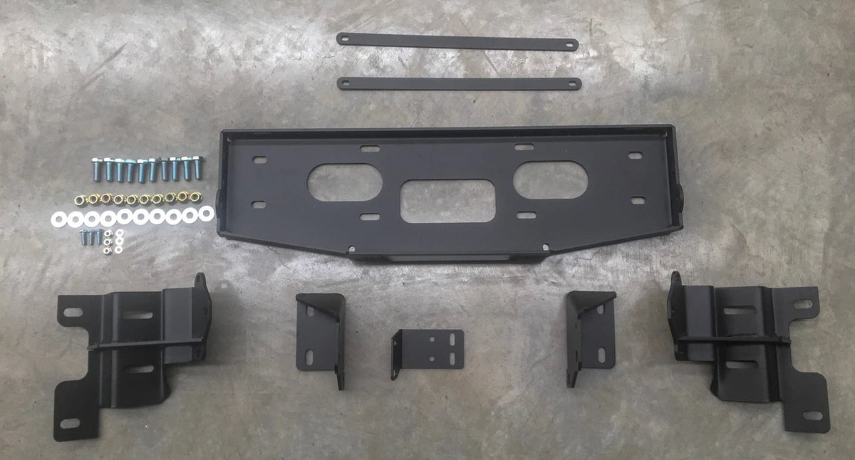 Hidden Winch Mount, Grand Cherokee Wk2, 2011-2021