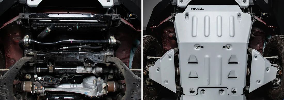 Isuzu D-Max / Mazda BT-50 (2021–Present) 4x4 Engine Bash Plate – Aluminium