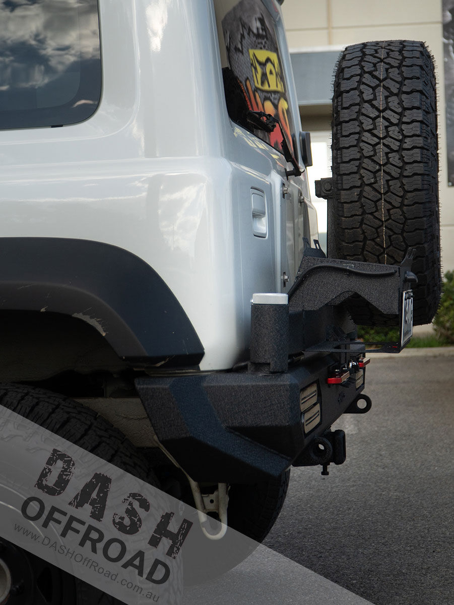DASH Jimny Rear Bar with Tyre Carrier