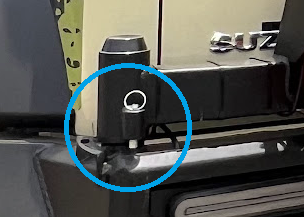 DASH Jimny Rear Bar with Tyre Carrier