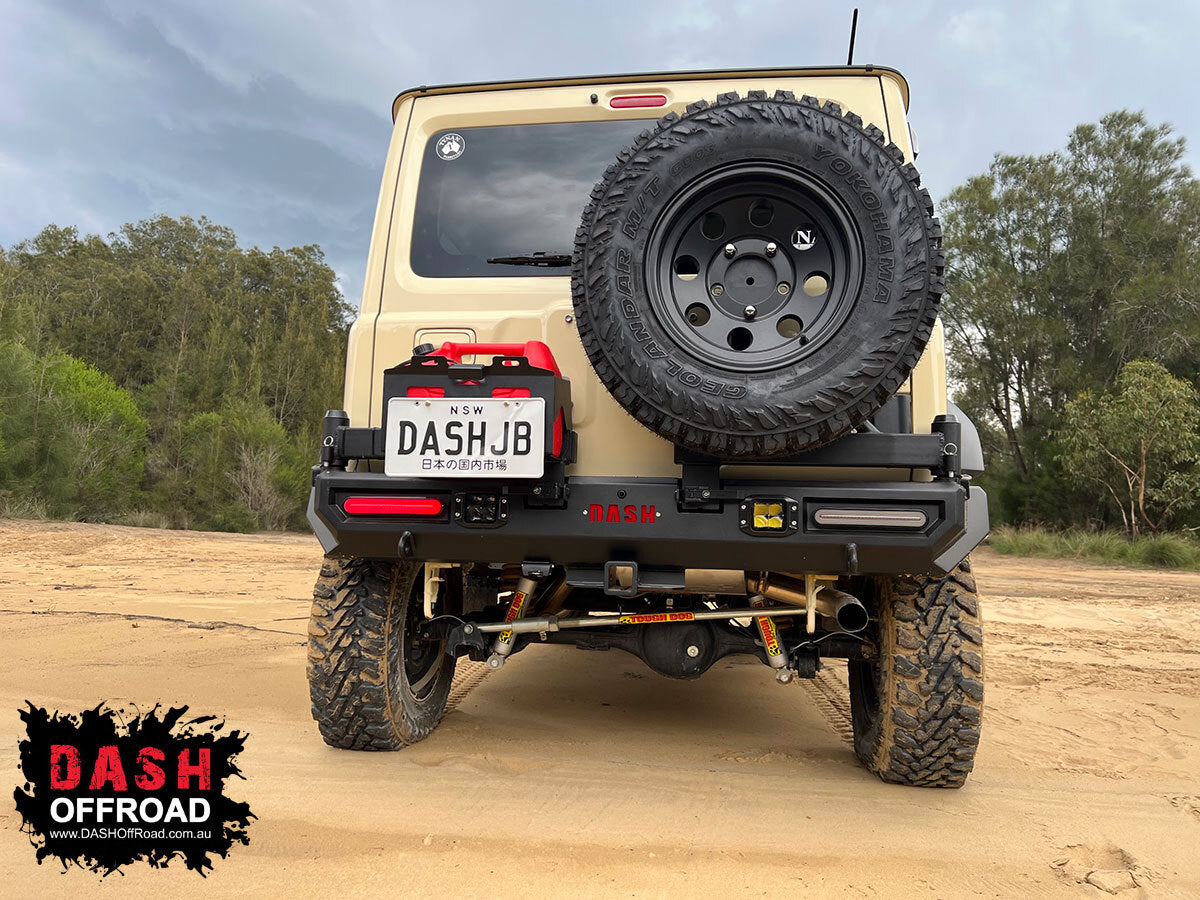 DASH Jimny Rear Bar with Tyre Carrier