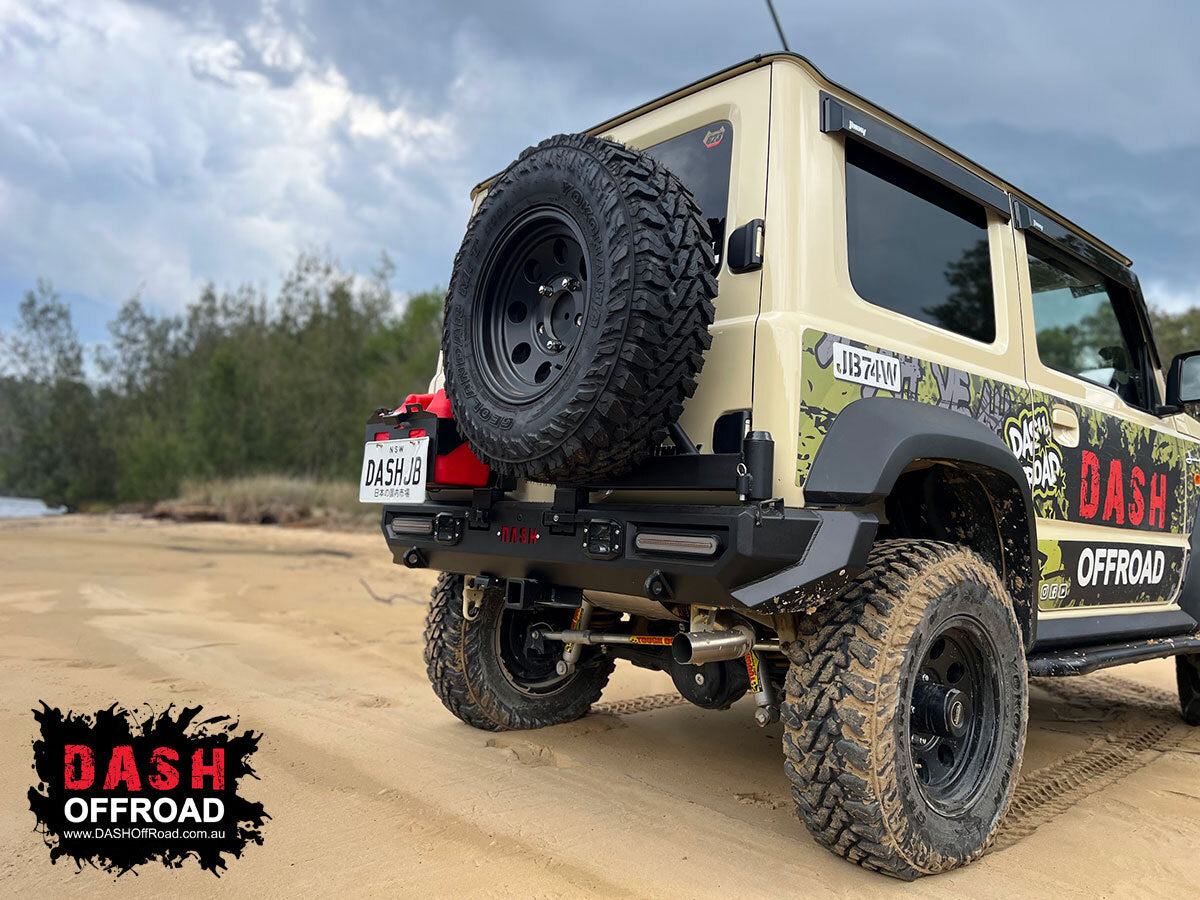 DASH Jimny Rear Bar with Tyre Carrier