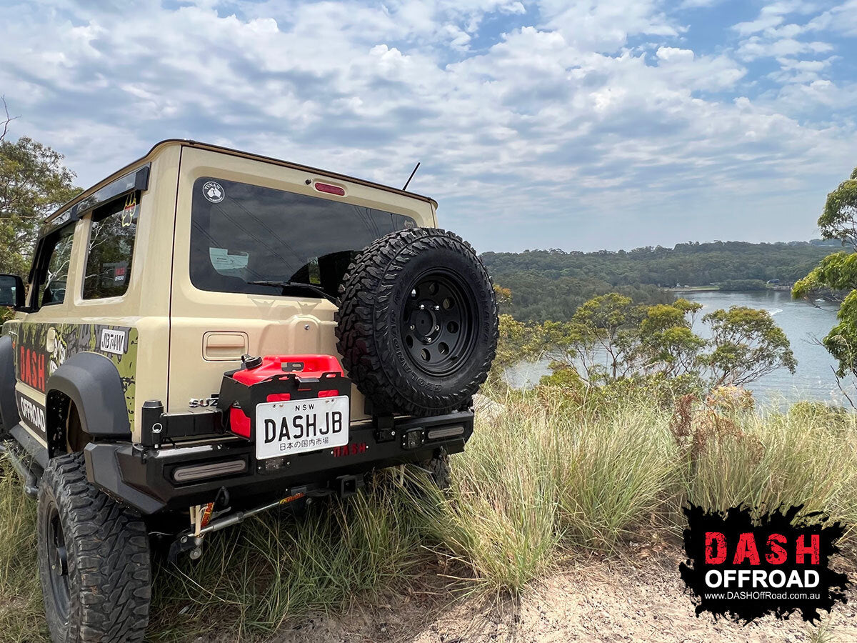 DASH Jimny Rear Bar with Tyre Carrier