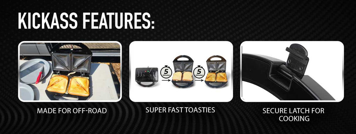 KickAss12V Jaffle Maker