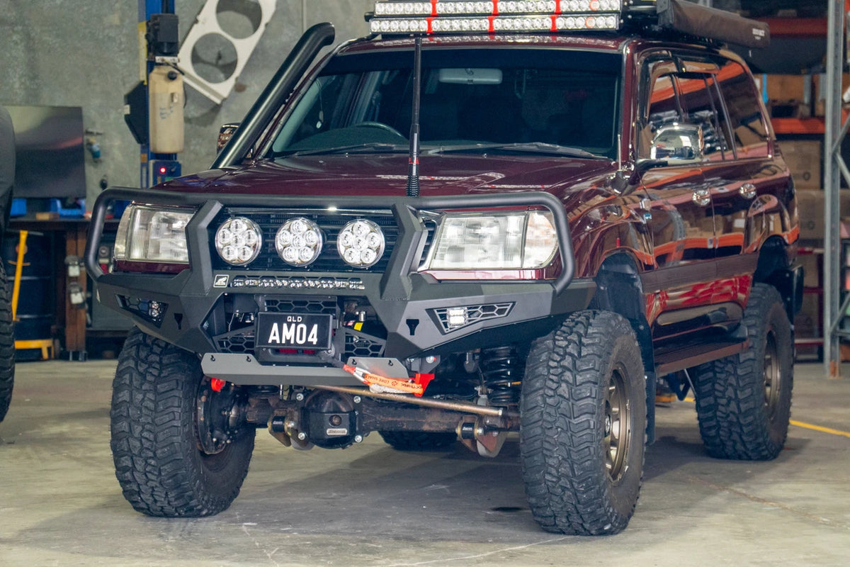 Toro bull bar to suit, Landcruiser 105 series 1998-2007