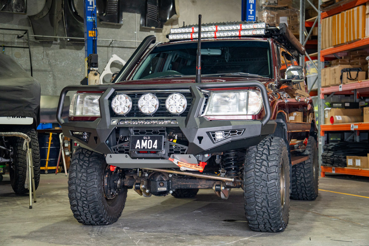 Toro bull bar to suit, Landcruiser 105 series 1998-2007