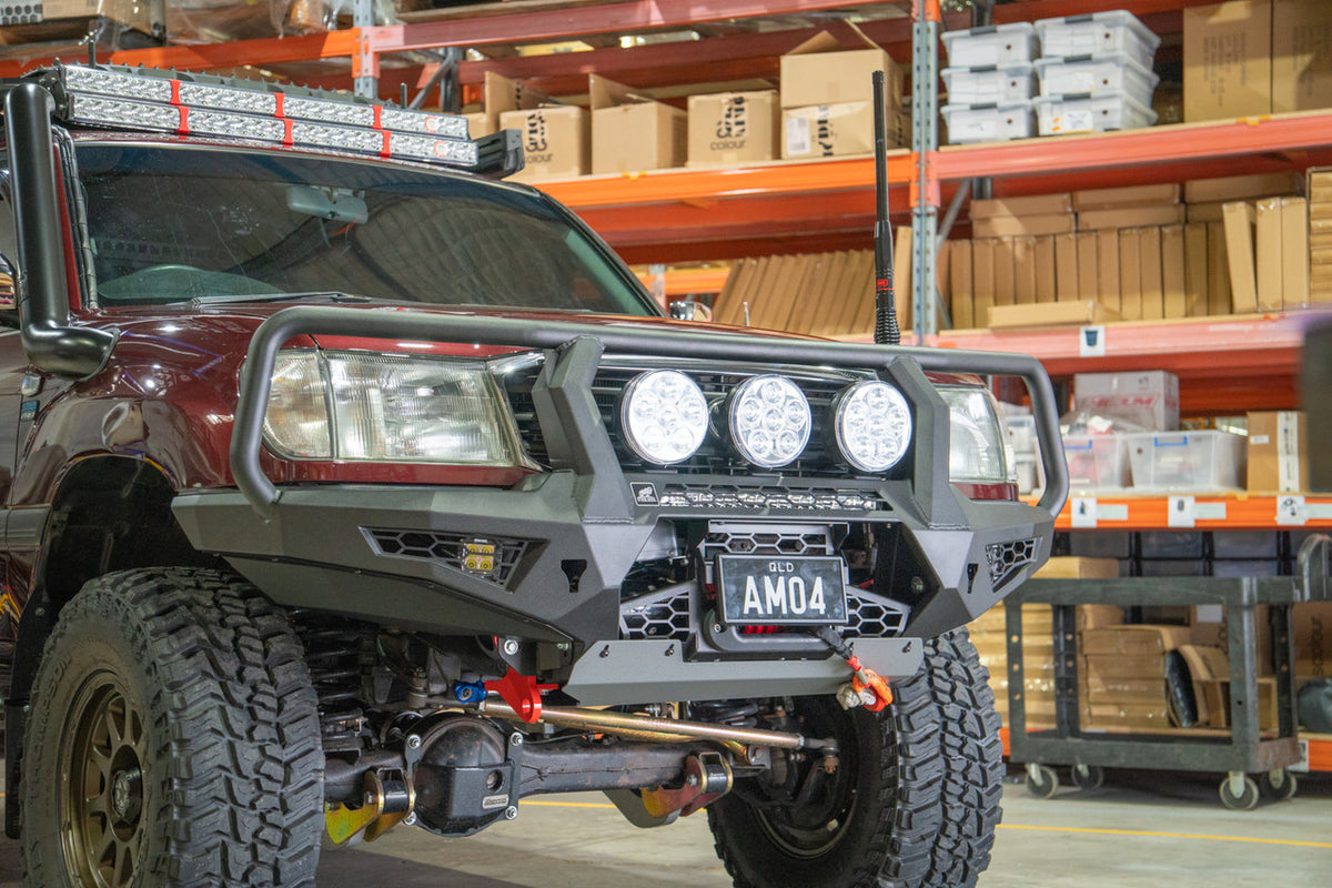 Toro bull bar to suit, Landcruiser 105 series 1998-2007